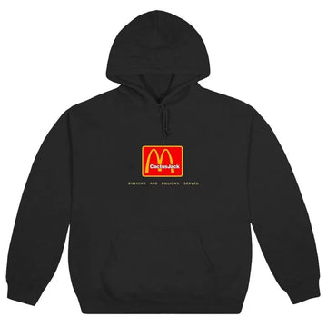 Cactus Jack x Mcdonalds Sweat Capuche Noir Billions Serve